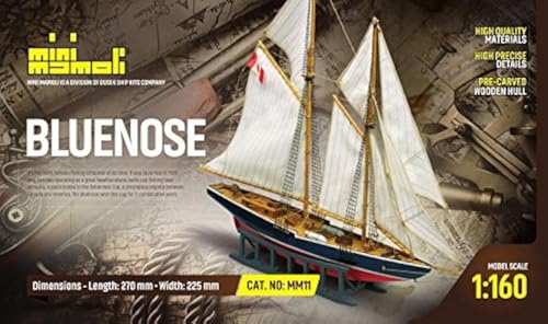 Modellboot-kit BLUENOSE kategorie Mini Mamoli scale 1:160 Modellboot-kit BLUENOSE kategorie Mini Mamoli scale 1:160 von MINI MAMOLI
