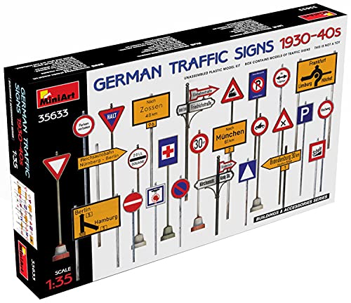 Figur Mignature German Traffic Signs 1930-40s Figur Mignature German Traffic Signs 1930-40s von MiniArt