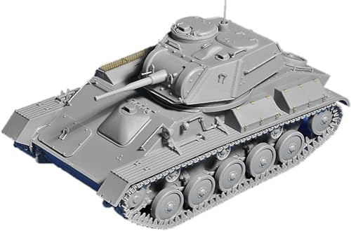 MiniArt 35243 1:35 Sov. T-80 Leicht Panzer (5) SE - originalgetreue Nachbildung, Modellbau, Plastik Bausatz, Basteln, Hobby, Kleben, Modellbausatz, Zusammenbauen, unlackiert von MiniArt