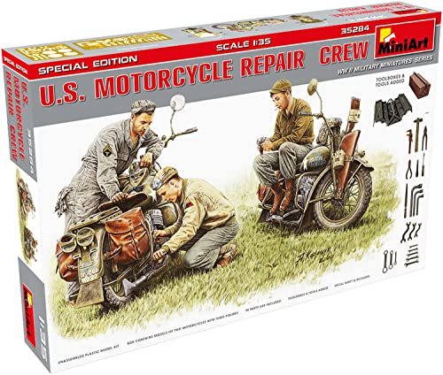Mini Art 35284 U.S. Motocycle Repair Crew.Special Editi Figuren, grau Mini Art 35284 U.S. Motocycle Repair Crew.Special Editi Figuren, grau von MiniArt