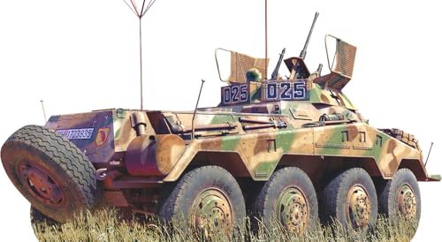 MiniArt 35410 1:35 Sd.Kfz 234/4 Panzerspähwag m. Int. - originalgetreue Nachbildung, Modellbau, Plastik Bausatz, Basteln, Hobby, Kleben, Modellbausatz, Zusammenbauen, unlackiert von MiniArt