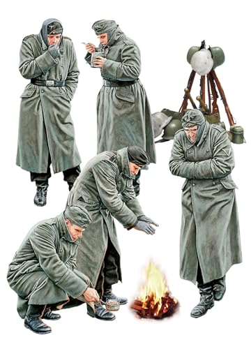 Mini Art 35428 1:35 Figuren-Set Deutsche Soldaten WW II Sp.Ed. - originalgetreue Nachbildung, Modellbau, Plastik Bausatz, Basteln, Hobby, Kleben, Modellbausatz, Zusammenbauen, unlackiert Mini Art 35428 1:35 Figuren-Set Deutsche Soldaten WW II Sp.Ed. - originalgetreue Nachbildung, Modellbau, Plastik Bausatz, Basteln, Hobby, Kleben, Modellbausatz, Zusammenbauen, unlackiert von MiniArt