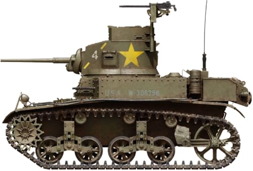 Mini Art 35429 1:35 US M3 Stuart Späte Prod. Interior - originalgetreue Nachbildung, Modellbau, Plastik Bausatz, Basteln, Hobby, Kleben, Modellbausatz, Zusammenbauen, unlackiert von MiniArt