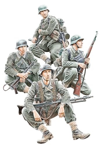 Mini Art 35484 1:35 Figuren Set Panzergrenadiere Set 2 - originalgetreue Nachbildung, Modellbau, Plastik Bausatz, Basteln, Hobby, Kleben, Modellbausatz, Zusammenbauen, unlackiert Mini Art 35484 1:35 Figuren Set Panzergrenadiere Set 2 - originalgetreue Nachbildung, Modellbau, Plastik Bausatz, Basteln, Hobby, Kleben, Modellbausatz, Zusammenbauen, unlackiert von MiniArt