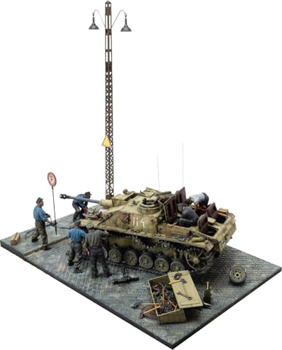 Mini Art 36072 1:35 Big-Set Anizo 1944 Instand.StuG.III - originalgetreue Nachbildung, Modellbau, Plastik Bausatz, Basteln, Hobby, Kleben, Modellbausatz, Zusammenbauen, unlackiert von MiniArt