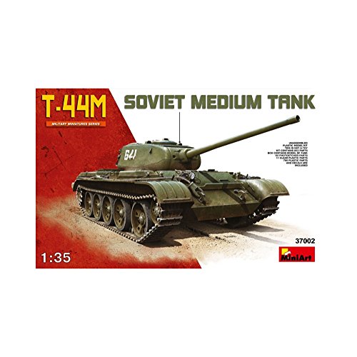 Mini Art 37002 1:35 T-44M Sov. Mittlerer Panzer-originalgetreue Nachbildung, Modellbau, Plastik Bausatz, Basteln, Hobby, Kleben, Modellbausatz, Zusammenbauen, unlackiert Mini Art 37002 1:35 T-44M Sov. Mittlerer Panzer-originalgetreue Nachbildung, Modellbau, Plastik Bausatz, Basteln, Hobby, Kleben, Modellbausatz, Zusammenbauen, unlackiert von MiniArt