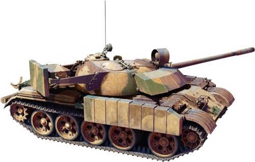MiniArt 37095 1:35 T-55 Al FAW/Enigma. Sov. Version - originalgetreue Nachbildung, Modellbau, Plastik Bausatz, Basteln, Hobby, Kleben, Modellbausatz, Zusammenbauen, unlackiert von MiniArt