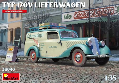 Mini Art MIN38040 Fahrzeug 38040 1:35 Lieferwagen Typ 170V m. Zub. -originalgetreue Nachbildung, Modellbau, Plastik, LKW, Auto, Bausatz für Erwachsene, 3, Small Mini Art MIN38040 Fahrzeug 38040 1:35 Lieferwagen Typ 170V m. Zub. -originalgetreue Nachbildung, Modellbau, Plastik, LKW, Auto, Bausatz für Erwachsene, 3, Small von MiniArt