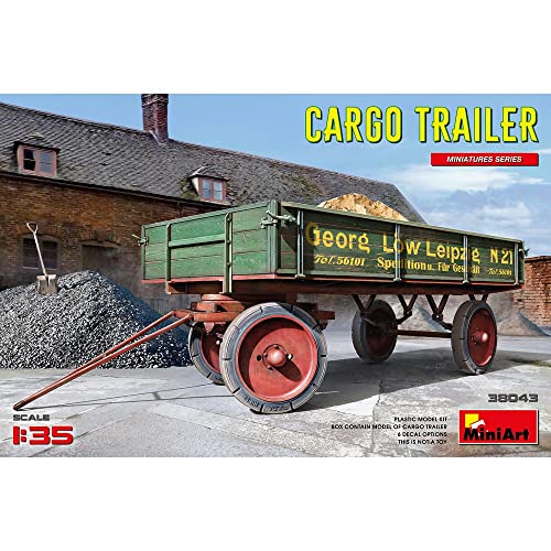 MiniArt 38043 1:35 Dt. Transportanhänger - originalgetreue Nachbildung, Modellbau, Plastik Bausatz, LKW Bausatz, Auto Bausatz, Bausatz für Erwachsene MiniArt 38043 1:35 Dt. Transportanhänger - originalgetreue Nachbildung, Modellbau, Plastik Bausatz, LKW Bausatz, Auto Bausatz, Bausatz für Erwachsene von MiniArt