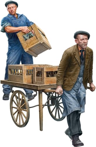 MiniArt 38071 1:35 Fig.-Set Calvados (2)-originalgetreue Nachbildung, Modellbau, Plastik Bausatz, Basteln, Hobby, Kleben, Modellbausatz, Zusammenbauen, unlackiert von MiniArt