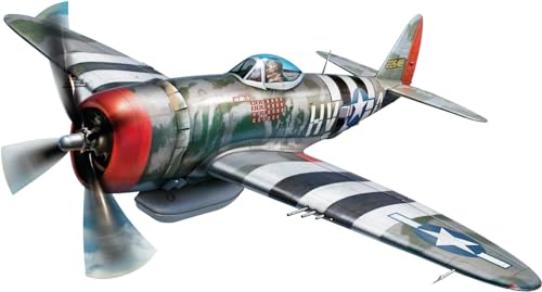 MiniArt 48001 1:48 P-47D-25RE Thunderbolt ADV.Kit-originalgetreue Nachbildung, Modellbau, Plastik Bausatz, Basteln, Hobby, Kleben, Modellbausatz, Zusammenbauen, unlackiert von MiniArt