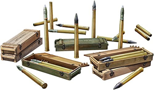 Mini Art 35398 1:35 Dt. 7,5cm PaK40 Munitionski. Set 1 - originalgetreue Nachbildung, Modellbau, Plastik Bausatz, Basteln, Hobby, Kleben, Modellbausatz, Zusammenbauen, unlackiert Mini Art 35398 1:35 Dt. 7,5cm PaK40 Munitionski. Set 1 - originalgetreue Nachbildung, Modellbau, Plastik Bausatz, Basteln, Hobby, Kleben, Modellbausatz, Zusammenbauen, unlackiert von MiniArt