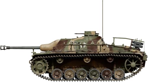 Mini Art 72110 1:72 StuG III AUSF.G Let. Allket Prod. - originalgetreue Nachbildung, Modellbau, Plastik Bausatz, Basteln, Hobby, Kleben, Modellbausatz, Zusammenbauen, unlackiert von MiniArt