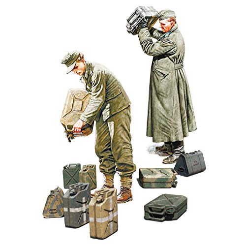 MiniART 1/35 Deutsche Soldaten und Gaskanister Plastikfigurenset von MiniArt
