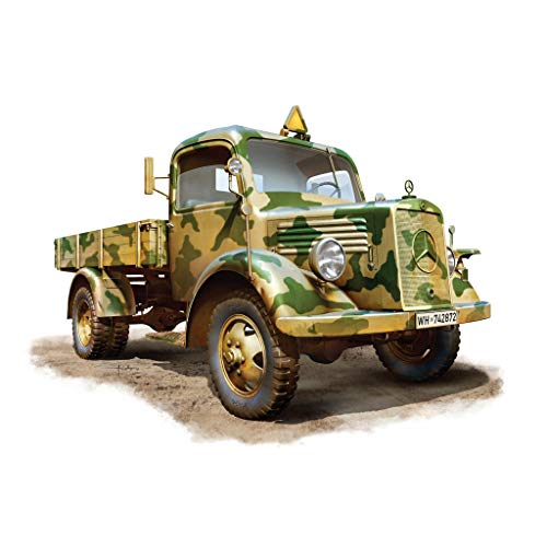 MiniART 1/35 MB 1500A 4x4 Cargo Plastic Militärfahrzeug-Modellbausatz von MiniArt