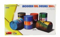 MiniArt 24008 1:24 Moderne Ölfasser 200L - originalgetreue Nachbildung, Modellbau, Plastik Bausatz, Basteln, Hobby, Kleben, Modellbausatz, Zusammenbauen, unlackiert MiniArt 24008 1:24 Moderne Ölfasser 200L - originalgetreue Nachbildung, Modellbau, Plastik Bausatz, Basteln, Hobby, Kleben, Modellbausatz, Zusammenbauen, unlackiert von MiniArt