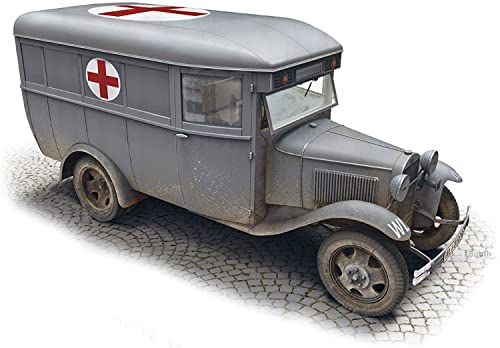 MiniArt 35160 - Modellbausatz GAZ-03-30 Ambulance, Grau MiniArt 35160 - Modellbausatz GAZ-03-30 Ambulance, Grau von MiniArt