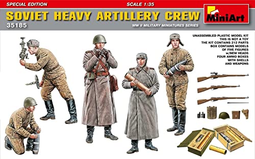 MiniArt 35185 - Modellbauzubehör Soviet Heavy Artillery Crew.Special Edit von MiniArt