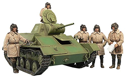 Mini Art 35194 1:35 Sov. T-70M Leicht Panzer (5) Sp.Ed. - originalgetreue Nachbildung, Modellbau, Plastik Bausatz, Basteln, Hobby, Kleben, Modellbausatz, Zusammenbauen, unlackiert Mini Art 35194 1:35 Sov. T-70M Leicht Panzer (5) Sp.Ed. - originalgetreue Nachbildung, Modellbau, Plastik Bausatz, Basteln, Hobby, Kleben, Modellbausatz, Zusammenbauen, unlackiert von MiniArt