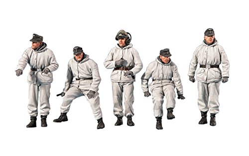 Mini Art 35249 1:35 Figuren Dt. Panzerbesatz. (5) Winter SE - originalgetreue Nachbildung, Modellbau, Plastik Bausatz, Basteln, Hobby, Kleben, Modellbausatz, Zusammenbauen, unlackiert von MiniArt