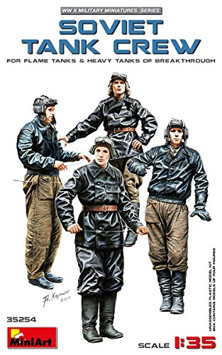 MiniArt 35254 Soviet Crew(for Flame Tanks& Heavy Tanks of Breakthrough) Figuren von MiniArt