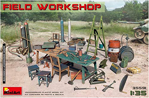 MiniArt 35591 Field Workshop Modellbauzubehör, grau von MiniArt