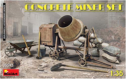 Modellbauzubehör Concrete Mixer Set von MiniArt