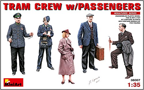 Mini Art 38007 1:35 Fig. Tram Personal m. Fahrgäst. (5) -originalgetreue Nachbildung, Modellbau, Plastik, Basteln, Hobby, Kleben, Modellbausatz, Figuren Bausatz, verschieden, S Mini Art 38007 1:35 Fig. Tram Personal m. Fahrgäst. (5) -originalgetreue Nachbildung, Modellbau, Plastik, Basteln, Hobby, Kleben, Modellbausatz, Figuren Bausatz, verschieden, S von MiniArt