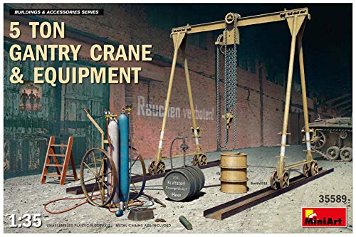 MiniArt MIN35589 35589 5 Ton Gantry Crane & Equipment Modellbauzubehör, grau MiniArt MIN35589 35589 5 Ton Gantry Crane & Equipment Modellbauzubehör, grau von MiniArt