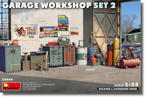 Miniart 1:35 - Garagenwerkstatt-Set #2 Miniart 1:35 - Garagenwerkstatt-Set #2 von MiniArt