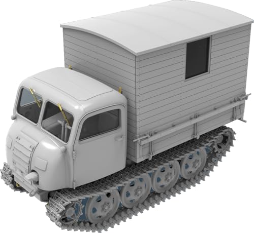Miniart 1:35 Raupenschlepper Ost RSO/01 mit Holzunterstand von MiniArt