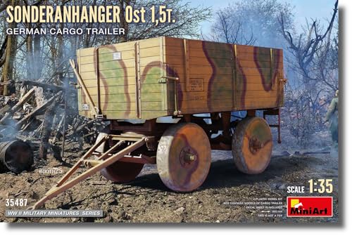 Miniart 1:35 - Sonderanhager Ost 1,5t Deutscher Frachtanhänger Miniart 1:35 - Sonderanhager Ost 1,5t Deutscher Frachtanhänger von MiniArt