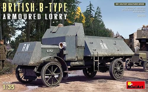 Miniart Leitermontageset, kompatibel mit British B-Type Armored Lorry Kit 1:35 MIN39006 von MiniArt