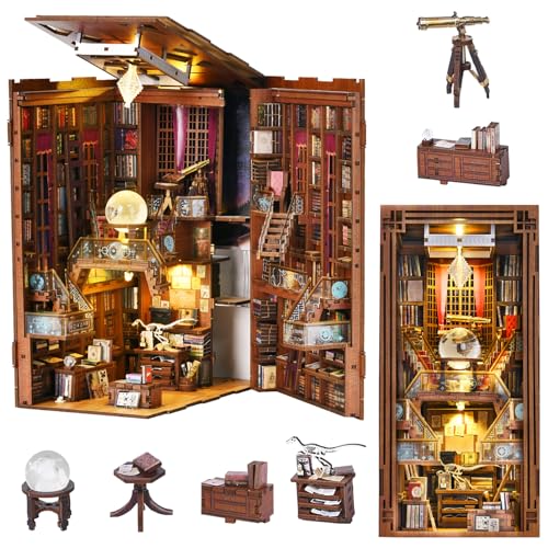 MiniCity Bücherecke Bausatz, DIY Miniatur Haus Bausatz von MiniCity
