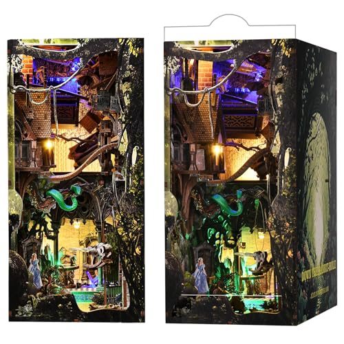 MiniCity Book Nook Kit, DIY Miniatur Puppenhaus Booknook Kit(Down The Rabbit-Hole Alice in Wonderland) MiniCity Book Nook Kit, DIY Miniatur Puppenhaus Booknook Kit(Down The Rabbit-Hole Alice in Wonderland) von MiniCity