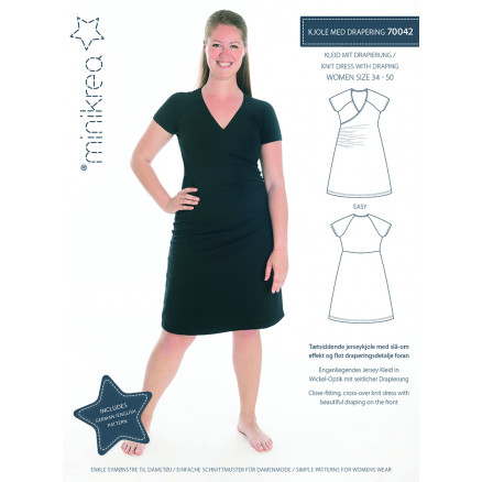 MiniKrea Schnittmuster 70042 Kleid mit Drapierung Größe 34-50 MiniKrea Schnittmuster 70042 Kleid mit Drapierung Größe 34-50 von MiniKrea