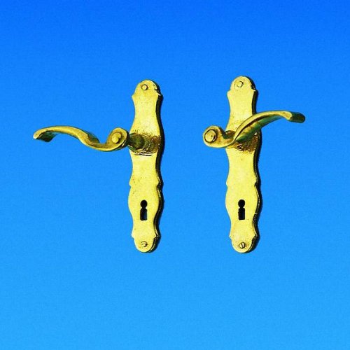 1 Paar Türdrücker Klinken für das Puppenhaus 1 Paar Türdrücker Klinken für das Puppenhaus von MiniMundus