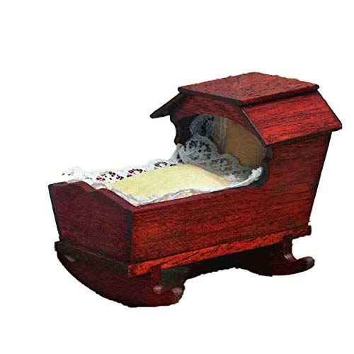 MiniMundus Chippendale Kinderwiege für das Puppenhaus, Bausatz MiniMundus Chippendale Kinderwiege für das Puppenhaus, Bausatz von MiniMundus