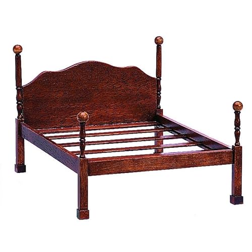 MiniMundus Baldachin Bett/Doppelbett für das Puppenhaus, Bausatz MiniMundus Baldachin Bett/Doppelbett für das Puppenhaus, Bausatz von MiniMundus