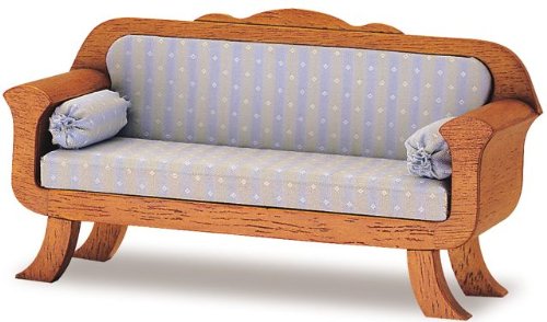MiniMundus Biedermeier Sofa für das Puppenhaus, Bausatz MiniMundus Biedermeier Sofa für das Puppenhaus, Bausatz von MiniMundus