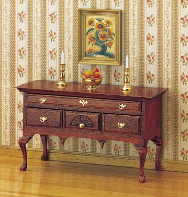 MiniMundus Chippendale Sideboard für das Puppenhaus, Bausatz von MiniMundus