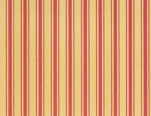 MiniMundus Tapete, orange-rote Streifen für das Puppenhaus MiniMundus Tapete, orange-rote Streifen für das Puppenhaus von MiniMundus