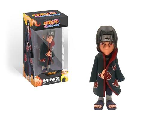 MINIX Itachi Uchiha Figur - Naruto - Sammlerstücke 12 cm für Ausstellung, Geschenkidee für Kinder und Erwachsene, Naruto Anime Fans - MN11544 von MiniX