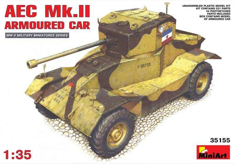 AEC Mk 2 Armoured Car AEC Mk 2 Armoured Car von Miniart