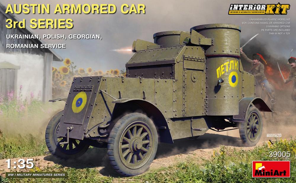 Austin Armored Car 3rd Series:Ukraine,Polish,Georgian,Romanian Servic.Inter Kit Austin Armored Car 3rd Series:Ukraine,Polish,Georgian,Romanian Servic.Inter Kit von Miniart