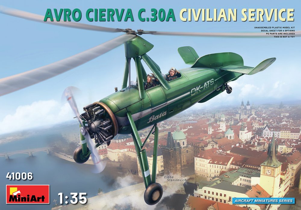 Avro Cierva C.30A Civilian Service von Miniart