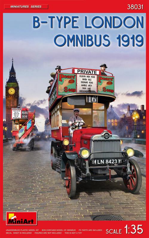 B-Type London Omnibus (1919) von Miniart
