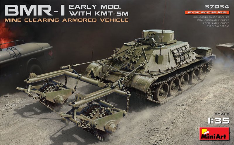 BMR-1 Early Mod. with KMT-5M von Miniart
