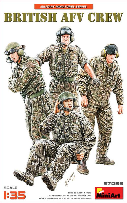 British AFV Crew British AFV Crew von Miniart