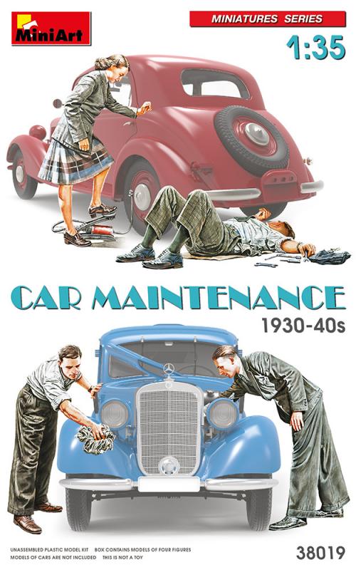 Car Maintenance 1930-40s von Miniart